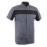 Men’s Classic Two-Tone Button up He