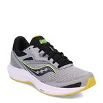 Saucony Mens Cohesion 16 Running Shoe, Fossil/Sulphur, 10