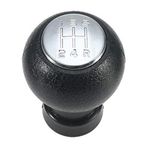 Crozon Black Finish Maruti Gear knob for Maruti Suzuki Swift, Maruti Vitara Brazza (Maruti Suzuki Swift S x 4 2005-2010)