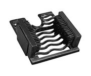 ARSUK Cast Iron Boot Scraper with Brushes Outdoors - Welly Remover and Stand, Outside Boot Cleaner Brush - Heavy Duty Wooden Puller and Jack for Wellingtons