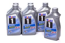 Mobil 1 103536 10W-40 High Mileage Motor Oil - 1 Quart (Pack of 6)