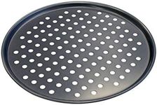 Samuel Groves 13" Pizza Pan Perforated Carbon Steel Pizza Plate Dishes by Chabrias LTD