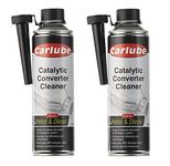 Carlube Catalytic Converter Exhaust DPF Cleaner for Petrol and Diesel 500ml (Pack of 2)