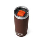 YETI Rambler 10 oz Tumbler, Stainless Steel, Vacuum Insulated with MagSlider Lid, Wetlands Brown