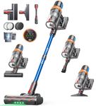 INTETURE Cordless Vacuum Cleaner, 650W 55KPA 70Mins (ECO) Vacuum Cleaners with LED Display, Self-Standing Cordless Vacuum, Anti-Tangle, Rechargeable Stick Vacuum for Home/Pet Hair/Carpet