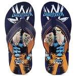 DOCTOR EXTRA SOFT Unisex-Child Kids Flip-Flop Soft Comfortable Indoor & Outdoor Slippers Stylish Non-Slip Slide Home Casual Cool Cartoon Cute House Chappals For Boys & Girls Navy 13 Kids UK