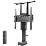 VIVO Motorized TV Stand for 32 to 55 inch Screens, Vertical Lift Television Stand with Remote Control, Compact TV Mount Bracket, MOUNT-E-UP65A