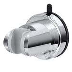 Vacuum Suction Cup Shower Head Holder, Adjustable Handheld Shower Holder Bracket, Removable Shower Holder Suction Cup Wall Mounted, Easy to Install