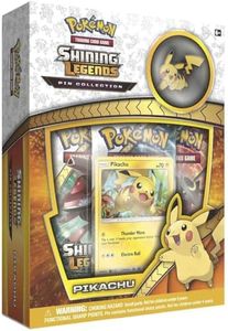 Pokemon SM3.5 Shining Legends Pikachu Pin Box Toy, Camouflage