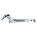 HFS(R C Spanner Tool Adjustable Hook Wrench Chrome Vanadium (1''-1/4''-3''(32-76mm))