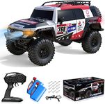 Sakeye RC Cars RC Rock Crawler 1/10 RC Crawlers Off Road RC Crawler Truck Toy for Kids and Adults