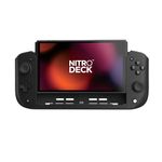 CRKD Nitro Deck - Professional Handheld Controller Deck with Zero Stick Drift for Nintendo Switch and Switch OLED (Black)