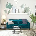 Mr. Kate Winston Sofa with Pocket Coils, Green Velvet