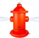 BigMouth Inc. Giant Fire Hydrant Inflatable Sprinkler, Fun Summer Backyard Water Game & Splash Toy for Kids, 6 Feet Tall