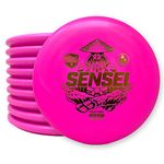 Discmania Sensei Disc Golf Putter – Disc Golf Putter Pack – Active Base Sensei Putter with Stable Disc Flight, Practice Putter Pack (Colors May Vary) (10 Pack)