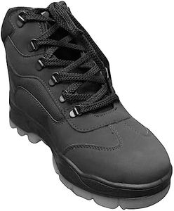 ADD GEAR CTR - HIGH Ankle - Trekking Shoes Anti-Skid Hiking, Mountain Boots for Men and Women in Action (Black)