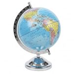 GLOBE DADDY World Globe 6 Inch with Metal Stand for Kids and Student Learning 10 Years, Office and Desk Decor,Decor Globe and Vip, Occasion or Boys Birthday Gift Item