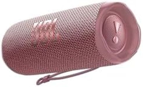 JBL Flip 6 - Portable Bluetooth Speaker with 12 Hours of Playtime, Powerful Sound, IP67 Waterproof and Dustproof, JBL PartyBoost for Multiple Speaker Pairing - Pink