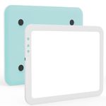 TOHETO A3 Rechargeable Led Super Bright Light Pad Powered by 3500mAh Lithium Battery for Cricut Weeding Vinyl Tool, Portable Wireless Light Board/Box for Tracing, Diamond Painting, Sketching & Drawing