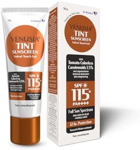 VENUSIA Dr. Reddy's Sun Tint SPF 115|India's First Sunscreen with the Highest SPF|Matte-finish|Full Spectrum 12-Hour Protection|Reduces Pigmentation|Zero White Cast|Hypoallergenic and Paraben-free|50g