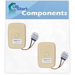 2-Pack WR60X10141 Evaporator Fan Motor Replacement for General Electric WR60X10141 Refrigerator - Compatible with WR60X23584 Fan Motor - UpStart Components Brand