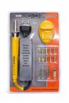 KEETRAN KALP Wood Burning Tool Kit, 30W Pyrography Pen, 14-in-1 Set for Wood Carving, Leather Embossing & DIY Craft