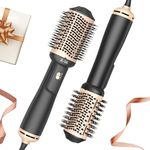 Hair Dryer Brush Blow Dryer Brush in One, 4 in 1 Hair Dryer and Styler Volumizer with Oval Barrel, Professional Salon Hot Air Brush for All Hair Types