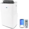 Whynter Portable Air Conditioner 13,500 Dehumidifier, Cooling Fan & Smart Wi-Fi for 500 Sq Ft Rooms, Includes AC Unit Window Kit, ARC-1050XP (10,000 BTU SACC), White