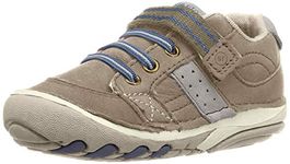 Stride Rite Boys' SRT SM Artie Sneaker, Truffle, 3 Wide US Infant