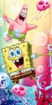 Jerry Fabrics Sponge Bob SquarePants Bath Towel, 70 x 140 cm, Friends 012