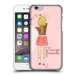 Head Case Designs Infinity Stripes My Bff Cases Hard Back Case and Matching Wallpaper Compatible With Apple iPhone 6 / iPhone 6s