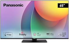 Panasonic TB-65W60AEY, W60 Series 65 inch 4K Ultra HD LED Smart TV, 2024, Freely, TiVo, 4K Colour Engine, Dolby Vision & Atmos, For An Exceptional Visual Experience