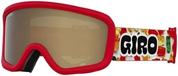 Giro Chico 2.0 Toddler Ski Goggles - Snowboard Goggles for Kids, Boys & Girls 2-4 - Gummy Bear Strap with Amber Rose Lens