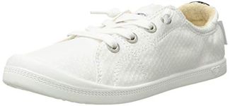 Roxy Women's Bayshore III Shoe, White, 6 UK