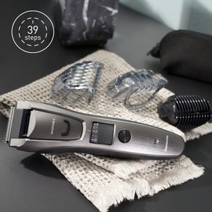 Panasonic Beard Trimmer for Men – Adjustable Length, Grey