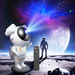 WIEDALK Astronaut Galaxy Star Projector，LED Starry Night Light,Spaceman Light Projector with Nebula,Timer and Remote Control, Bedroom and Ceiling Projector, Best Gifts for Children and Adults