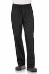 Chef Works mens Lightweight Baggy chefs pants, Black, Large US