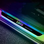 Custom LED door sill, LED Induction Light Door Sills, LED car sill protectors strips, 7-color led car door sill lights for All Car Models