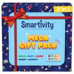 Smartivity Mega Gift Pack for Kids Age 6 to 14 Years Old | Plane Launcher + Science/Chemistry Kit Birthday Gift Combo Set for Kids 6-8-10-12 Years Old Boys & Girls | Made in India