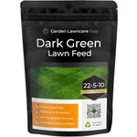 Dark Green Lawn Feed - High Nitrogen Fertiliser Greens Grass Fast - Feeds up to 90 Days - Non Hazardous Formula - Garden Lawncare Guy
