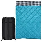 Camping Sleeping Bags - Double Sleeping Bag Blanket - Outdoor Sleeping Blanket for Grass - Double Sleeping Bag for Couple, Friends, Family - Travel, Hiking, Camping Gear Essentials