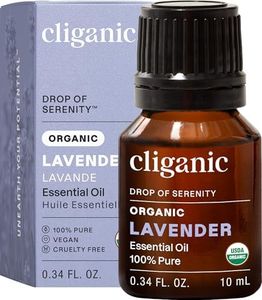 Cliganic USDA Organic Lavender Essential Oil