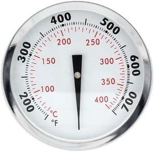 BBQ Future 67088 Grill Thermometer Replacement for Weber Genesis 300 and Summit Series Grills, Thermometer Gauge for Weber Genesis E/S-310, E/S-330, Temperature Center Mount 2-3/8" Diameter