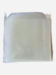 200 CD DVD Disc Clear Cover Cases Plastic 150 Micron Sleeve Wallet - 2 X 100