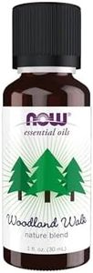 NOW Essential Oils, Woodland Walk Oil Blend, Calming Attributes with a Fresh and Woodsy Scent, Steam Distilled, 30mL