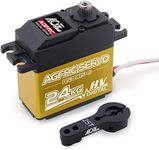 AGFRC 24KG Digital High Torque Servo Programmable Metal Gear Steering Servo for 1/10 RC Model, 180 Degree (B53DHS)