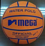 Mega Water Polo Ball Orange. Size 4