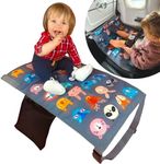 Little Traveler ​​ Airplane Seat Extender for Kids - Footrest & Toddler Airplane Bed - Traveling with Toddlers Made Easier - Kids Travel Essentials for Flying & Plane Accessories - Up To 5 Years of Age