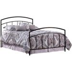 Hillsdale Julien King Spindle Bed in Textured Black