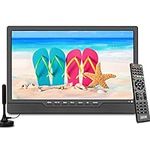 SOYAR KCR 14 Inch Portable Digital TV DVB-T2,with Power Adapter and 12Volt car charge,AV Input,HDMI Input,USB Slot,Battery,Remote Control